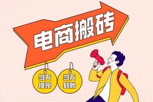 （14310期）电商搬砖项目，单机日收益300+，非常暴力，小白上手就会